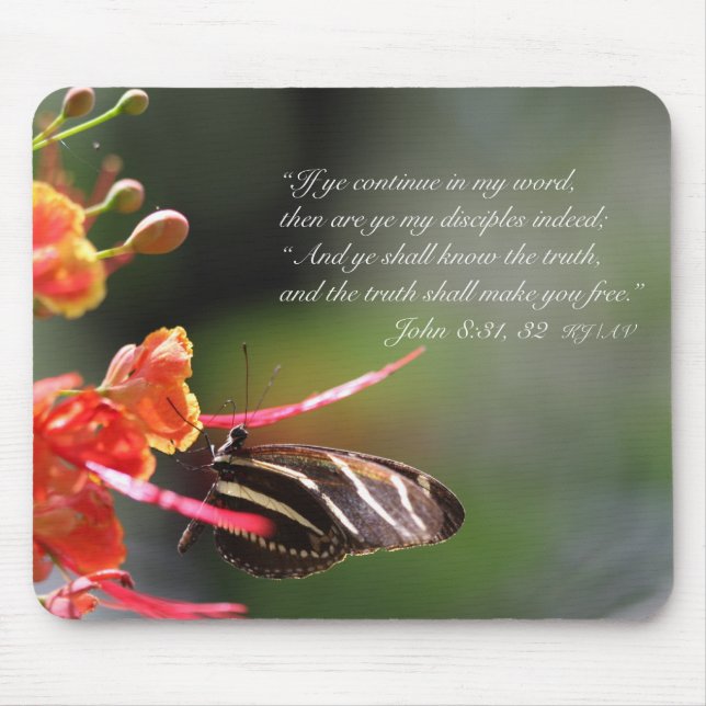 Die Wahrheit soll Set Sie frei Mousepad (Vorne)