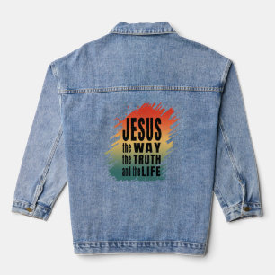 DIE WAHRHEIT UND DAS LEBEN JEANSJACKE