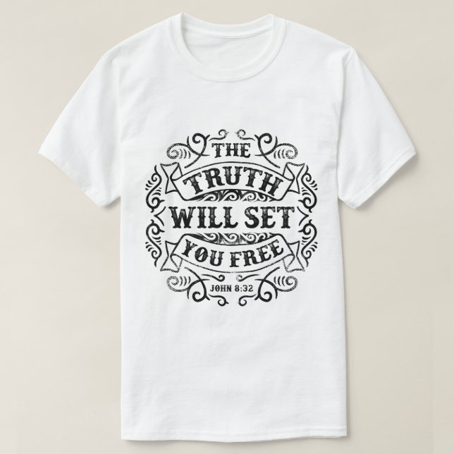 Die Wahrheit wird der T - Shirt der Set-Sie frei (Design vorne)