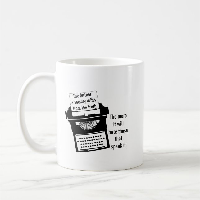 Die Wahrheit zählt Kaffeetasse (Links)