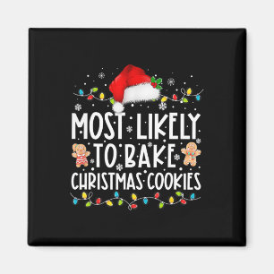 Die Wahrscheinlichkeit Weihnachtskekse zu backen i Magnet