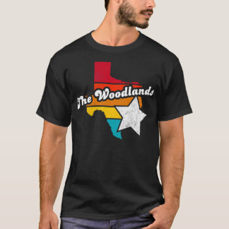 Die Wälder Texas Vintag erschütterten Souvenir 2 T-Shirt