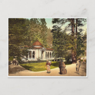 Die Waldquelle, Marienbad, Böhmen, Österreich-Unga Postkarte
