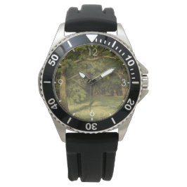 Die Waldreinigung (Waldlandschaft) Armbanduhr