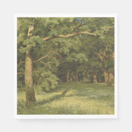 Die Waldreinigung (Waldlandschaft) Serviette