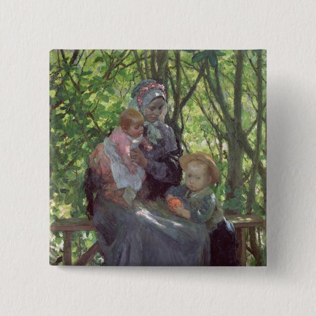 Die Waldung Button (Vorderseite)