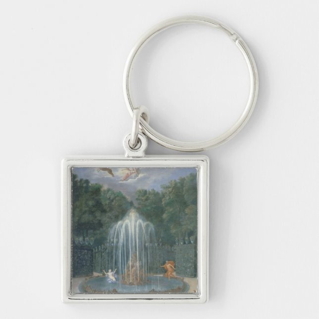 Die Waldungen von Versailles. Ansicht des Sternes Schlüsselanhänger (Vorne)