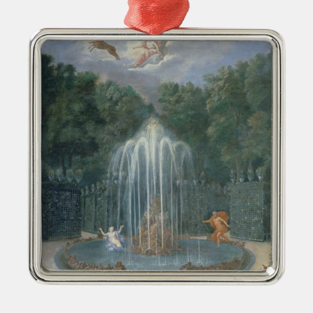Die Waldungen von Versailles. Ansicht des Sternes Silbernes Ornament (Vorne)