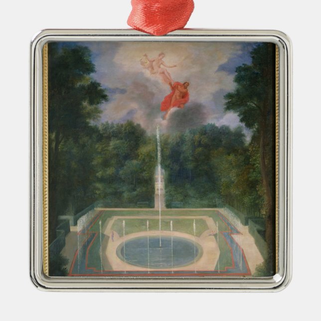 Die Waldungen von Versailles mit Mars Silbernes Ornament (Vorne)