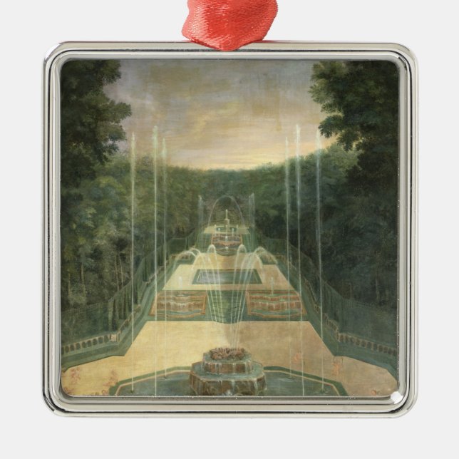 Die Waldungen von Versailles Silbernes Ornament (Vorne)