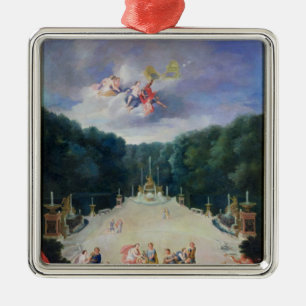 Die Waldungen von Versailles Silbernes Ornament