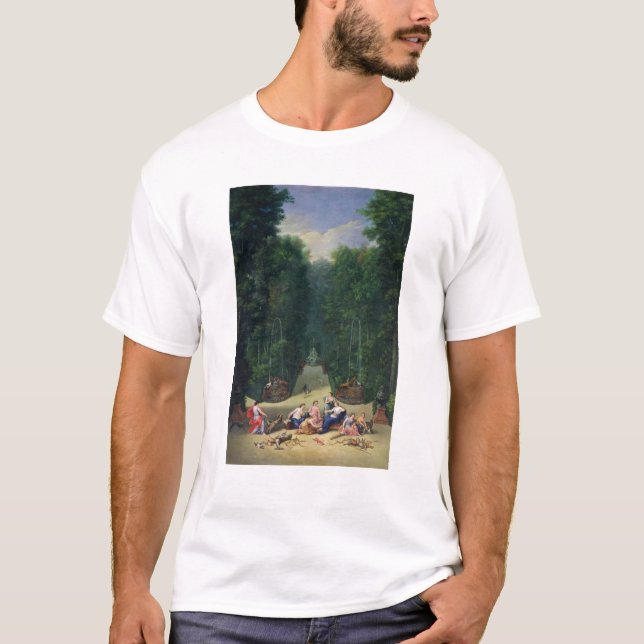 Die Waldungen von Versailles T-Shirt (Vorderseite)
