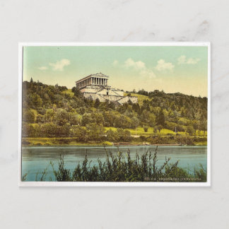 Die Walhalla, Regensburg, Bayern, Deutschland Postkarte