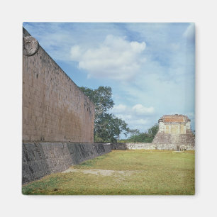 Die Wand des Ball-Gerichtes Magnet