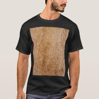 Die Wand ist aus rostfreiem Eisen, die Einrichtung T-Shirt