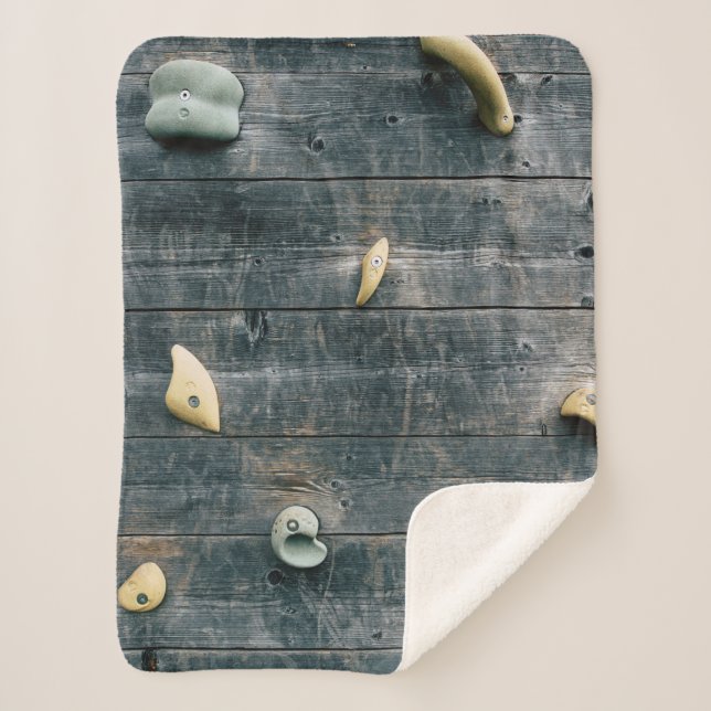 Die Wände sind aus vierbraunem Holz Sherpadecke (Vorderseite)