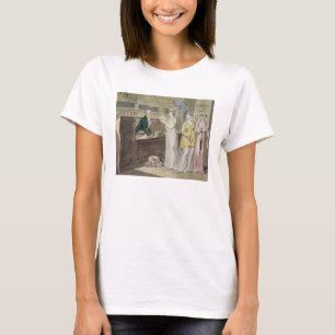 Die Wanderbücherei (Feder und w/c und w T-Shirt