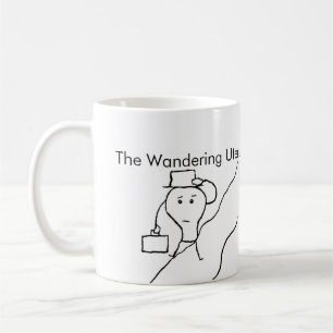 Die wandernde Gebärmutter Kaffeetasse