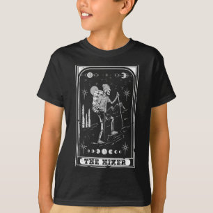 Die Wandernde Goth-Skelett-Tarotkarte Natur Hallow T-Shirt
