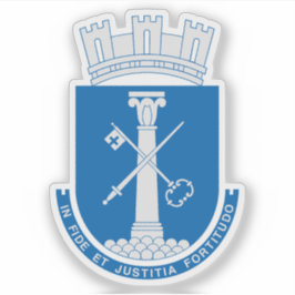 Die Wappen von Drammen Aufkleber