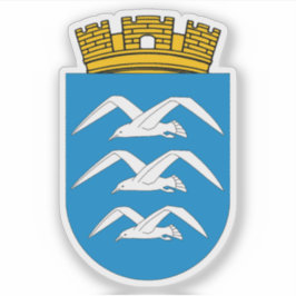 Die Wappen von Haugesund Aufkleber