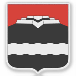 Die Wappen von Kongsvinger Aufkleber