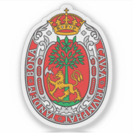 Die Wappen von Kristiansand Aufkleber