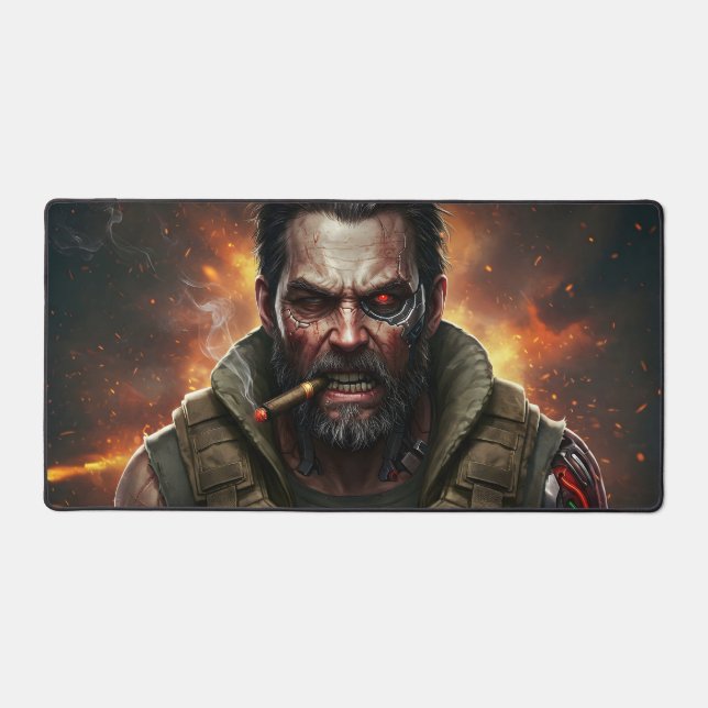 Die Warhound Schreibtischunterlage (Vorderseite)