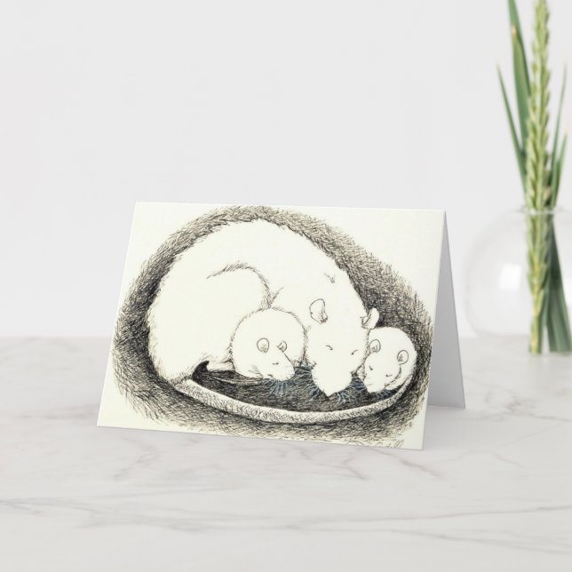 Die Wärme der Freunde Karte (Vorderseite)