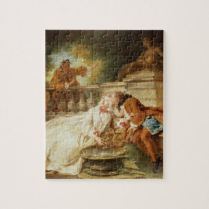 Die Warnung, 1723 (Öl auf Leinwand)