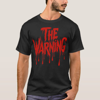 Die Warnung Gruselig Frohes Halloween-Feier T-Shirt