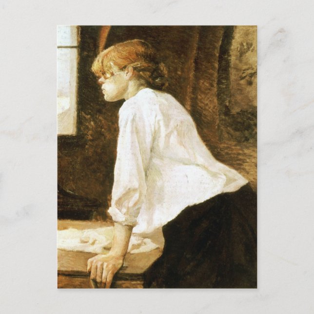 Die Wäsche von Toulouse-Lautrec Postkarte (Vorderseite)