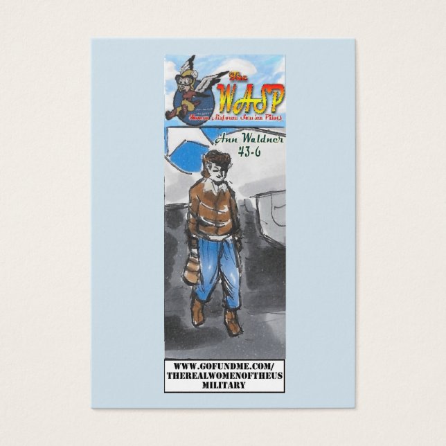 Die WASP Ann Waldner-Handelskarte (Vorderseite)