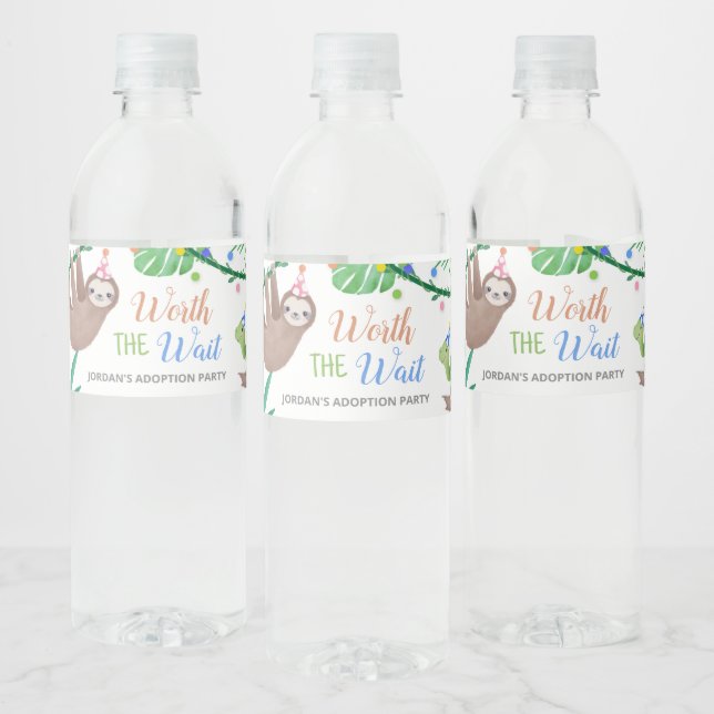 Die Wasser-Flasche für die Wartezeit-Adoption Part (Flaschen)
