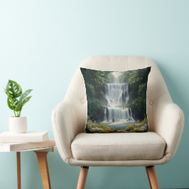 Die Wasserfall-Landschaft Kissen