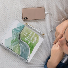 Die Wasserfarbenwelt Der nächste Abenteuer beginnt Notizblock