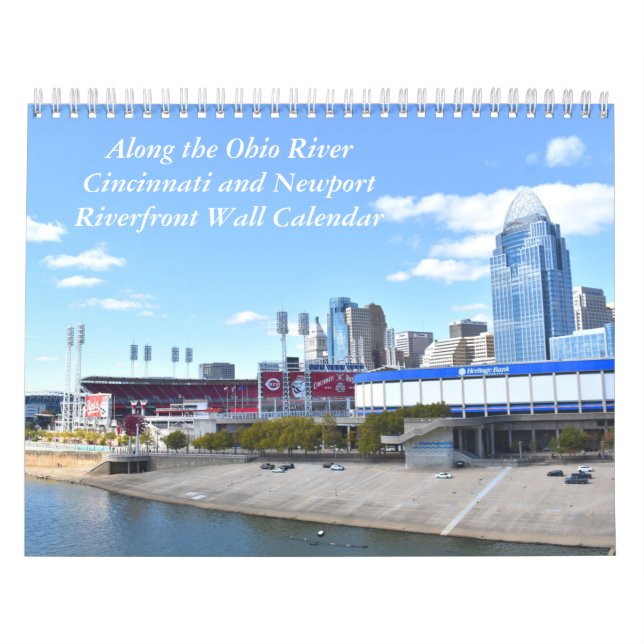 Die Wasserfront von Cincinnati/Newport Wall Calend Kalender (Titelbild)