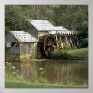 Die Wassermühle Poster