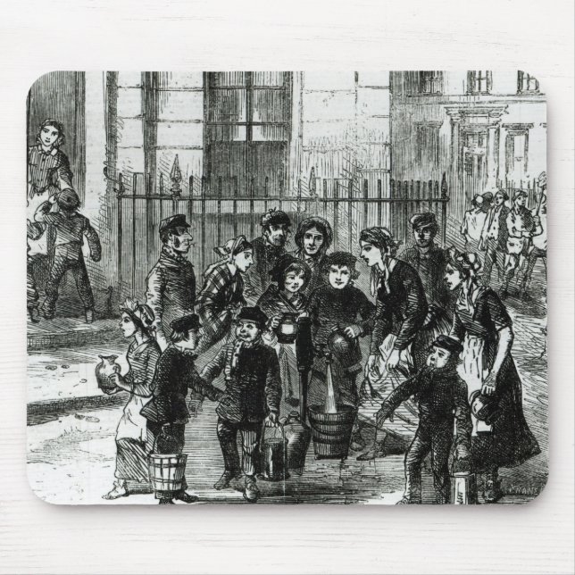 Die Wasserversorgung Mousepad (Vorne)