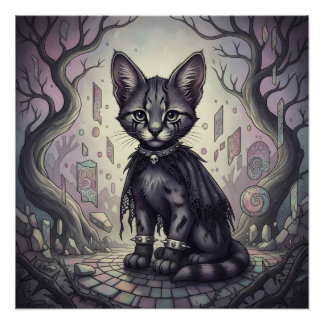 Die Watcher-Feline Poster