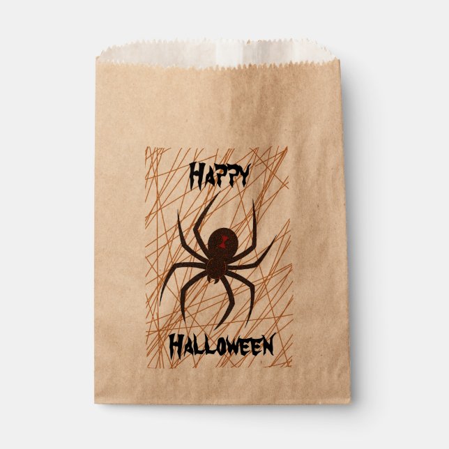 Die Web-Gunst der Spinne Geschenktütchen (Vorderseite)