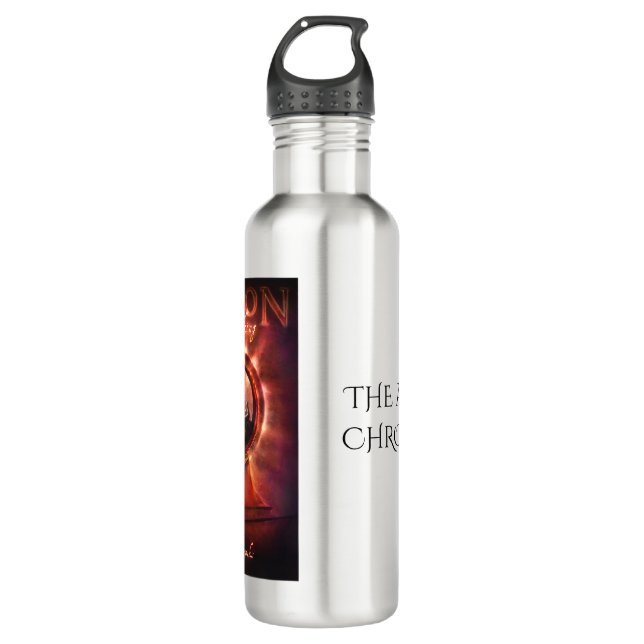 Die weckende Abdeckung 24 Unze-Wasser-Flasche Trinkflasche (Vorderseite)