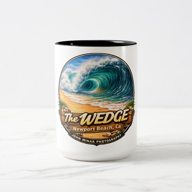Die Wedge Kaffeetasse - John Minar Photography  (Mittel)