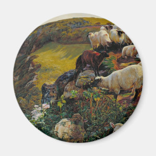 Die weggelaufenen Schafe Magnet