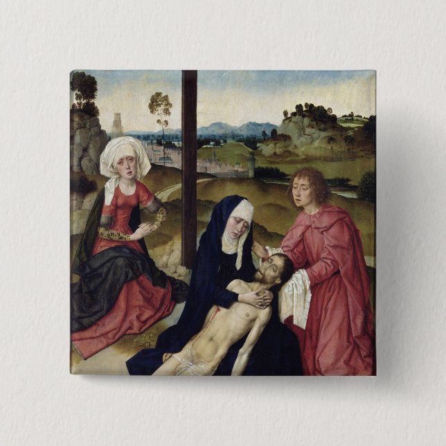 Die Wehklage, c.1455-60 Button (Vorderseite)