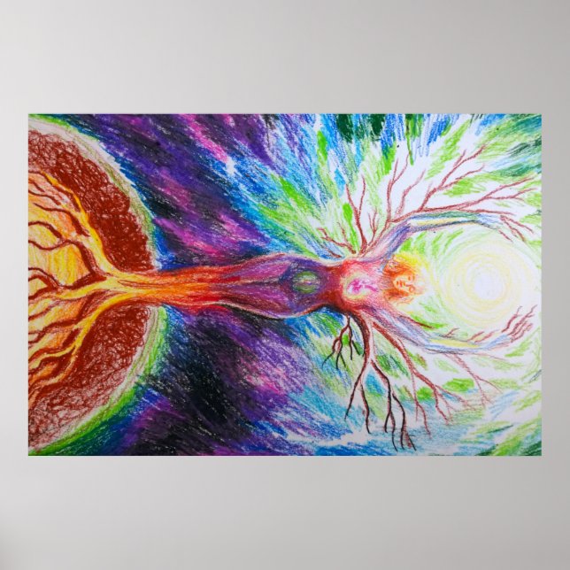 Die weibliche Energie Poster (Vorne)