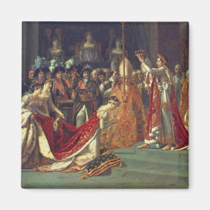 Die Weihe des Kaisers Napoleon 1 Magnet