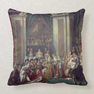 Die Weihe des Kaisers Napoleon Kissen