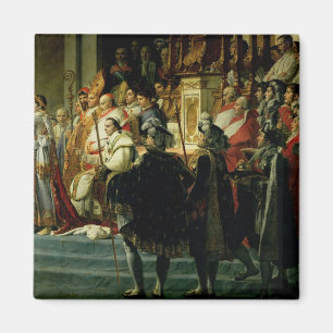 Die Weihe des Kaisers Napoleon Magnet