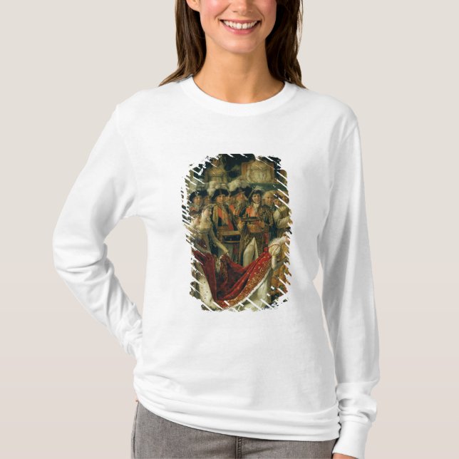 Die Weihe des Kaisers Napoleon T-Shirt (Vorderseite)